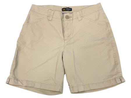 Shorts By Lee In Tan, Size: 8 on Sale