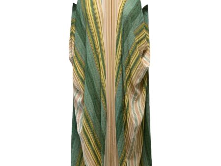 Baja Bazaar Long Sleeveless Vest By Lauren Conrad In Striped Pattern, Size: L XL Supply