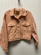 Jacket Denim By American Eagle In Orange, Size: Sp Supply