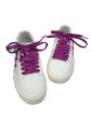 Shoes Luxury Designer By Off-white In Purple & White, Size: 7 Cheap