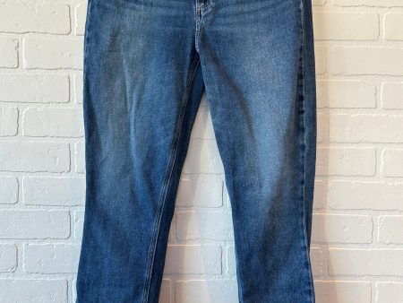 Jeans Skinny By Paige In Blue Denim, Size: 8 For Discount