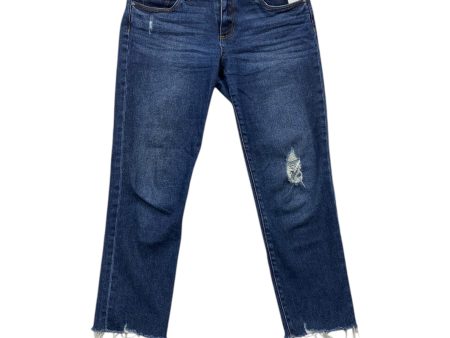 Jeans Boot Cut By Kut In Blue Denim, Size: 8 Sale