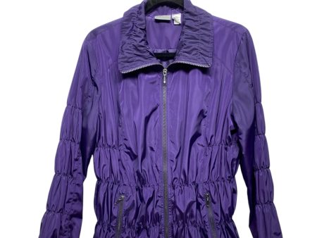 Jacket Other By Zenergy By Chicos In Purple, Size: L Fashion