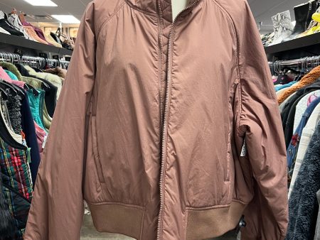 Jacket Puffer & Quilted By Old Navy In Brown, Size: Xxl Online Sale