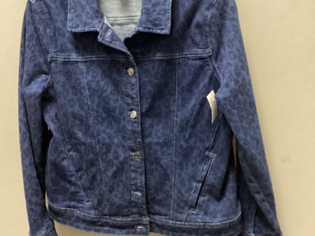 Jacket Denim By Chicos In Blue Denim, Size: M Online now