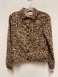 Jacket Denim By Chicos In Animal Print, Size: S Online Hot Sale