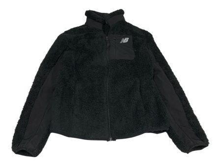 Jacket Faux Fur & Sherpa By New Balance In Black, Size: S Supply