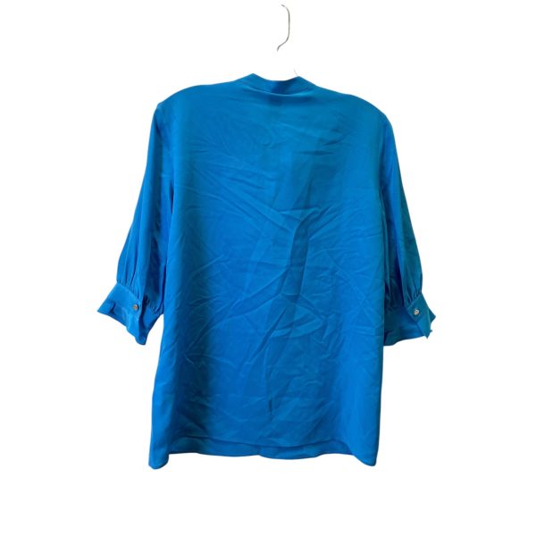 Top 3 4 Sleeve By Hugo Boss In Blue, Size:Xs Online