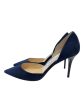 Shoes Luxury Designer By Jimmy Choo In Blue, Size: 7 Online now