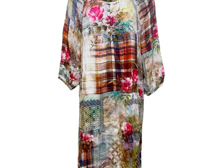 Peasant Tunic Dress By Johnny Was In Multi-colored, Size: S Supply