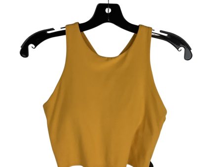 Athletic Top Short Sleeve By Athleta In Yellow, Size: S For Cheap