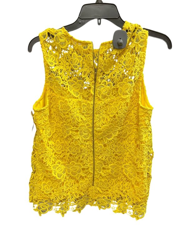 Top Sleeveless By Nanette By Nanette Lepore In Yellow, Size: M Fashion