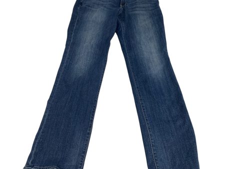 Jeans Straight By Lucky Brand In Blue Denim, Size: 10 Online now