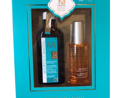 Hair Oil Set By Moroccan Oil Inc. In Blue Fashion