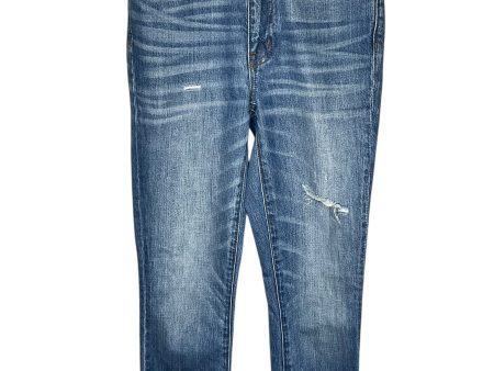 Jeans Straight By Madewell In Blue Denim, Size: 0 Sale