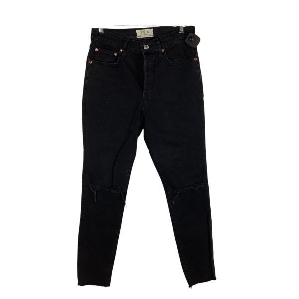 Jeans Skinny By We The Free In Black Denim, Size: 6 (28) Online Hot Sale