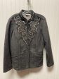 Jacket Denim By Chicos In Black Denim, Size: M Cheap