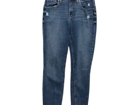 Jeans Straight By Silver In Blue Denim, Size:6 Fashion