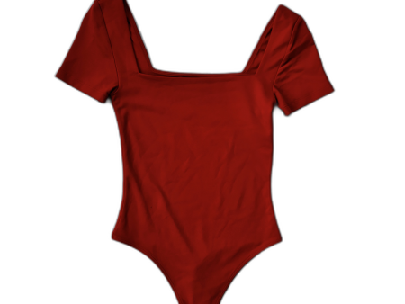 Bodysuit By Babaton In Red, Size: Xs Online now