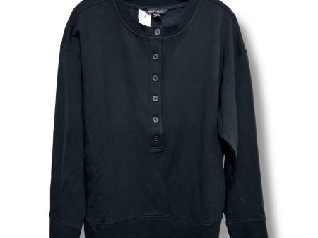 Athletic Top Long Sleeve Crewneck By Athleta In Black, Size: S Hot on Sale