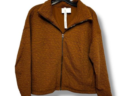 Athletic Jacket By Lululemon In Brown, Size: 6 on Sale