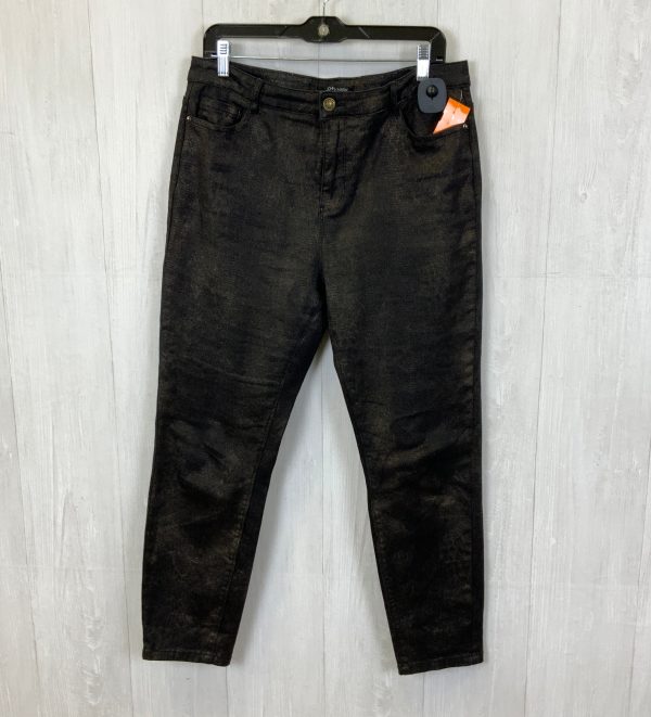 Jeans Skinny By John Mark In Black, Size: 16 Hot on Sale