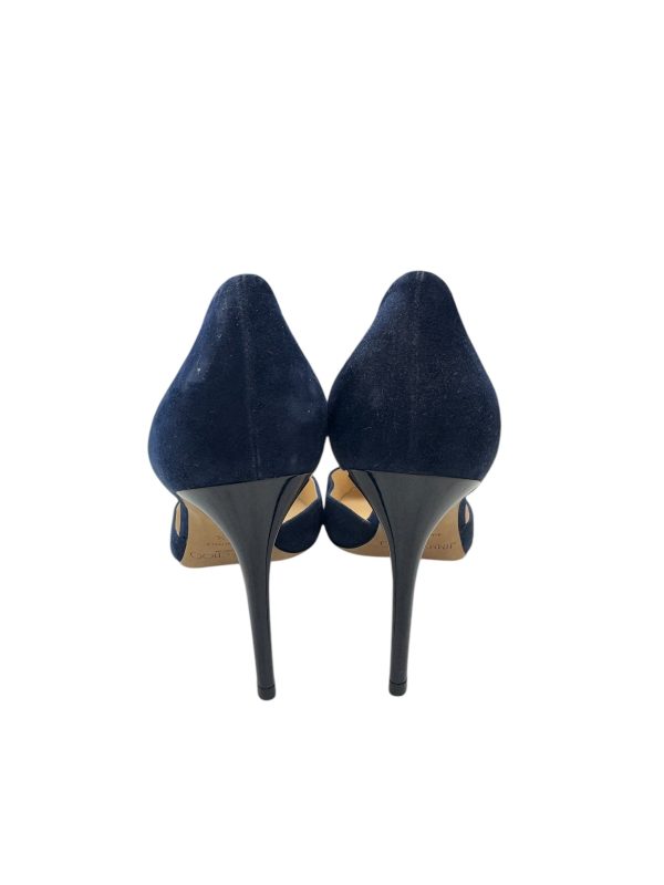 Shoes Luxury Designer By Jimmy Choo In Blue, Size: 7 Online now