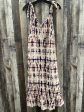 Dress Casual Maxi By Time And Tru In Tie Dye Print, Size: M For Cheap