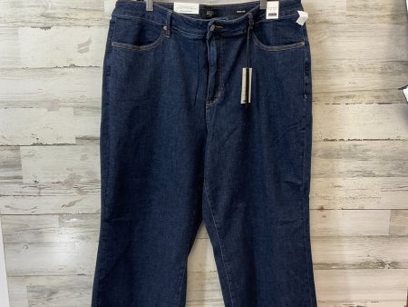 Jeans Wide Leg By Judy Blue In Blue Denim, Size: 22 Fashion